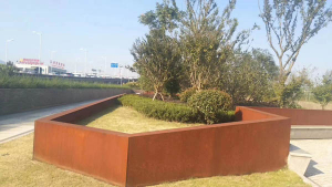 凯里耐候钢挡土墙